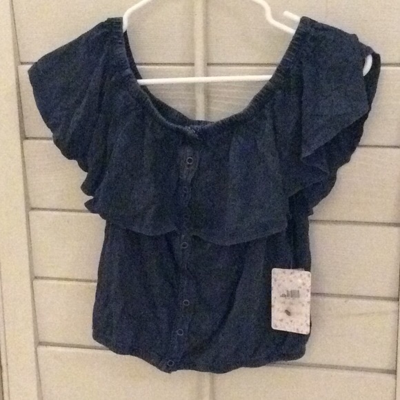 NWT Free People Love Letter Tube Off Shoulder Top - Picture 6 of 6